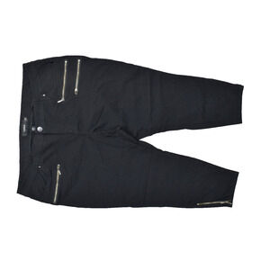 Torrid Women's Plus Size 24 Dress Pants Skinny Pants Black Rayon Zip Solid